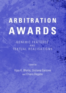 None Arbitration Awards : Generic Features and Textual Realisations