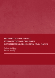 None Prohibition of Sexual Exploitation of Children Constituting Obligation Erga Omnes