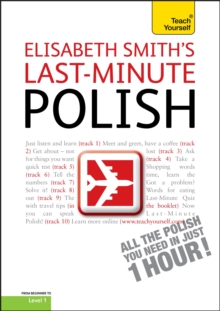 Teach Yourself Last-minute Polish, CD-Audio Book Teach Yourself Last-minute Polish, CD-Audio Book