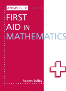 Answers to First Aid in Mathematics