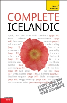 Complete Icelandic Beginner to Intermediate Book and Audio Course : Learn to read, write, speak and understand a new language with Teach Yourself