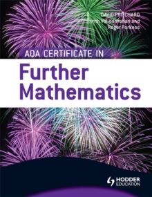 AQA Certificate in Further Mathematics, Paperback Book AQA Certificate in Further Mathematics, Paperback Book
