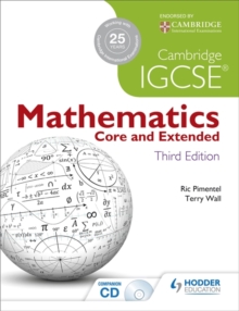 Cambridge IGCSE Mathematics Core and Extended 3ed + CD, Paperback Book Cambridge IGCSE Mathematics Core and Extended 3ed + CD, Paperback Book
