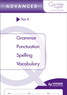 Quickstep English Test A Advanced Stage, Paperback / softback Book Quickstep English Test A Advanced Stage, Paperback / softback Book
