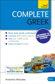 Complete Greek Beginner to Intermediate Book and Audio Course, Mixed media product Book Complete Greek Beginner to Intermediate Book and Audio Course, Mixed media product Book