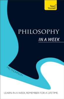 Philosophy In a Week: Teach Yourself, Paperback Book Philosophy In a Week: Teach Yourself, Paperback Book