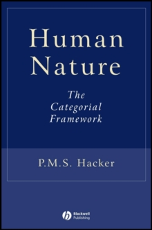 Human Nature : The Categorial Framework