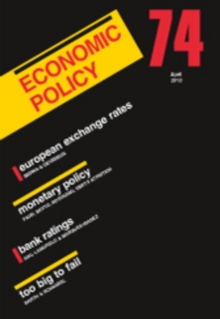 Economic Policy 74, Paperback / softback Book Economic Policy 74, Paperback / softback Book