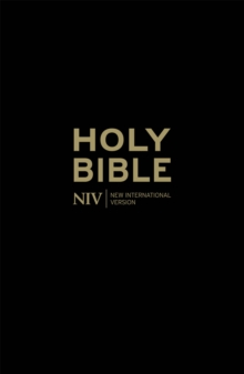 NIV Popular Cross-Reference Black Leather Bible, Hardback Book NIV Popular Cross-Reference Black Leather Bible, Hardback Book