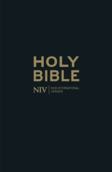 NIV Thinline Black Leather Bible, Hardback Book NIV Thinline Black Leather Bible, Hardback Book