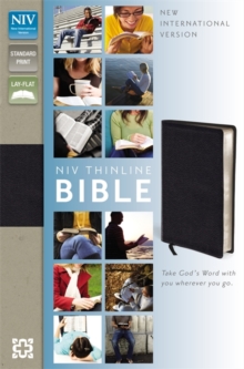 NIV Thinline Black Bonded Leather Bible, Hardback Book NIV Thinline Black Bonded Leather Bible, Hardback Book