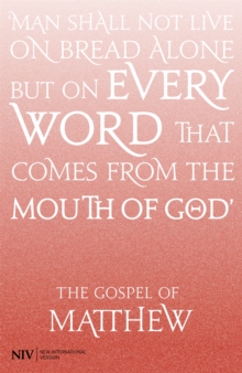NIV Gospel of Matthew