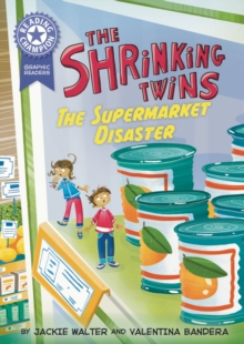 Reading Champion: Graphics: The Shrinking Twins: Supermarket Disaster : Book band Purple 8
