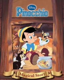 Disney Pinnochio Magical Story with Amazing Moving Picture Cover, Hardback Book Disney Pinnochio Magical Story with Amazing Moving Picture Cover, Hardback Book