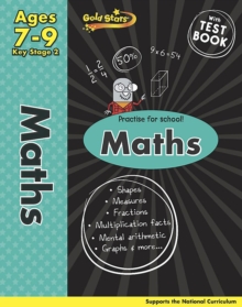 Gold Stars KS2 Maths Workbook Age 7-9, Paperback Book Gold Stars KS2 Maths Workbook Age 7-9, Paperback Book