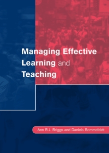 Managing Effective Learning and Teaching