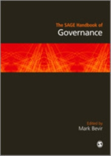 The Sage Handbook of Governance, Paperback Book The Sage Handbook of Governance, Paperback Book