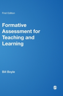 Formative Assessment for Teaching and Learning, Hardback Book Formative Assessment for Teaching and Learning, Hardback Book