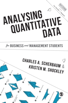 Analysing Quantitative Data for Business and Management Students, Hardback Book Analysing Quantitative Data for Business and Management Students, Hardback Book