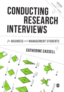 Conducting Research Interviews for Business and Management Students, Hardback Book Conducting Research Interviews for Business and Management Students, Hardback Book