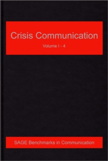 Crisis Communication, Hardback Book Crisis Communication, Hardback Book