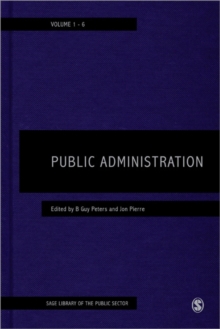 Public Administration, Hardback Book Public Administration, Hardback Book