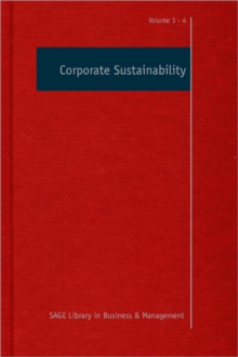 Corporate Sustainability, Hardback Book Corporate Sustainability, Hardback Book