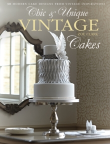 Chic & Unique Vintage Dress Cake : 30 Modern Cake Designs from Vintage Inspirations