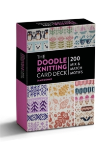 David & Charles The Doodle Knitting Card Deck , 200 Mix And Match Motifs
