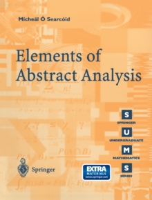 Elements of Abstract Analysis