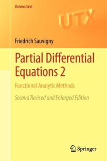 Partial Differential Equations 2 : Functional Analytic Methods, Paperback Book Partial Differential Equations 2 : Functional Analytic Methods, Paperback Book
