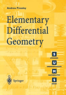 Elementary Differential Geometry