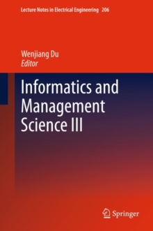 Informatics and Management Science III