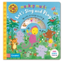 Monkey Music Let's Sing and Play, Hardback Book Monkey Music Let's Sing and Play, Hardback Book