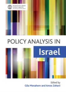 Policy analysis in Israel, Hardback Book Policy analysis in Israel, Hardback Book