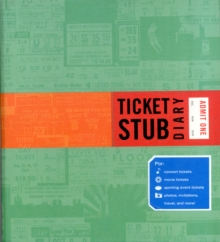 Ticket Stub Diary, Diary Book Ticket Stub Diary, Diary Book