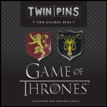 Game of Thrones Twin Pins: Lannister and Greyjoy Sigils, Other apparel Book Game of Thrones Twin Pins: Lannister and Greyjoy Sigils, Other apparel Book