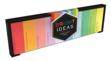 Bright Ideas Sticky Note Tray, Stickers Book Bright Ideas Sticky Note Tray, Stickers Book