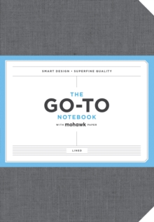Go-To Notebook with Mohawk Paper, Slate Grey Lined, Notebook / blank book Book Go-To Notebook with Mohawk Paper, Slate Grey Lined, Notebook / blank book Book