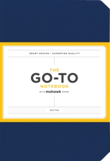 Go-To Notebook with Mohawk Paper, Midnight Blue Dotted, Notebook / blank book Book Go-To Notebook with Mohawk Paper, Midnight Blue Dotted, Notebook / blank book Book