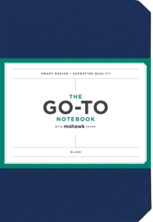 Go-To Notebook with Mohawk Paper, Midnight Blue Blank, Notebook / blank book Book Go-To Notebook with Mohawk Paper, Midnight Blue Blank, Notebook / blank book Book