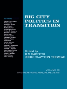 Big City Politics in Transition, PDF eBook Big City Politics in Transition, PDF eBook