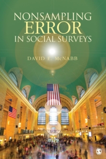Nonsampling Error in Social Surveys, Paperback / softback Book Nonsampling Error in Social Surveys, Paperback / softback Book