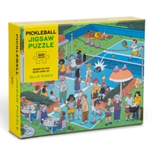Pickleball Jigsaw Puzzle : 500-Piece Jigsaw Puzzle Based on the Book Dink! (With 10 Hidden Pickleballs to Find)