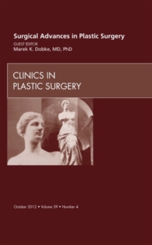 Surgical Advances in Plastic Surgery, Hardback Book Surgical Advances in Plastic Surgery, Hardback Book