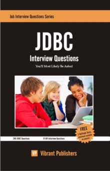 JDBC Interview Questions You'll Most Likely Be Asked, Paperback Book JDBC Interview Questions You'll Most Likely Be Asked, Paperback Book