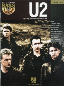 Bass Play-Along Volume 41 : U2, Paperback / softback Book Bass Play-Along Volume 41 : U2, Paperback / softback Book