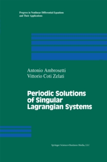 Periodic Solutions of Singular Lagrangian Systems