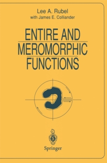 Entire and Meromorphic Functions