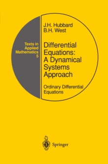 Differential Equations: A Dynamical Systems Approach : Ordinary Differential Equations